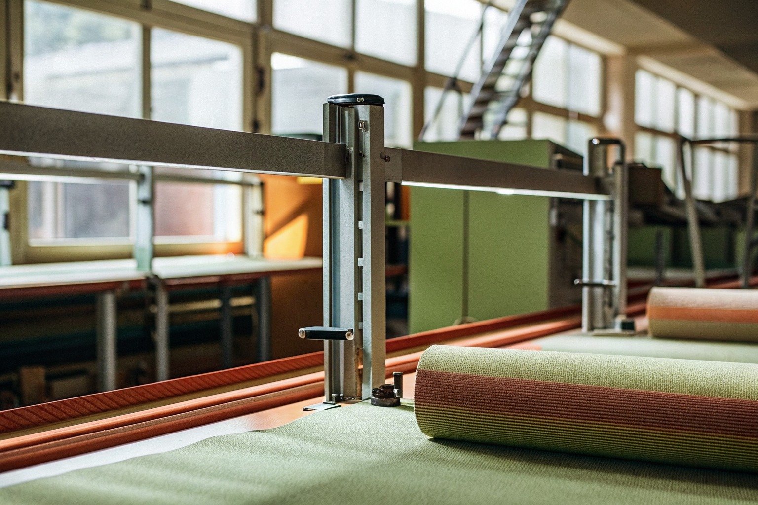 FumaoFabric polar fleece fabric production view 2