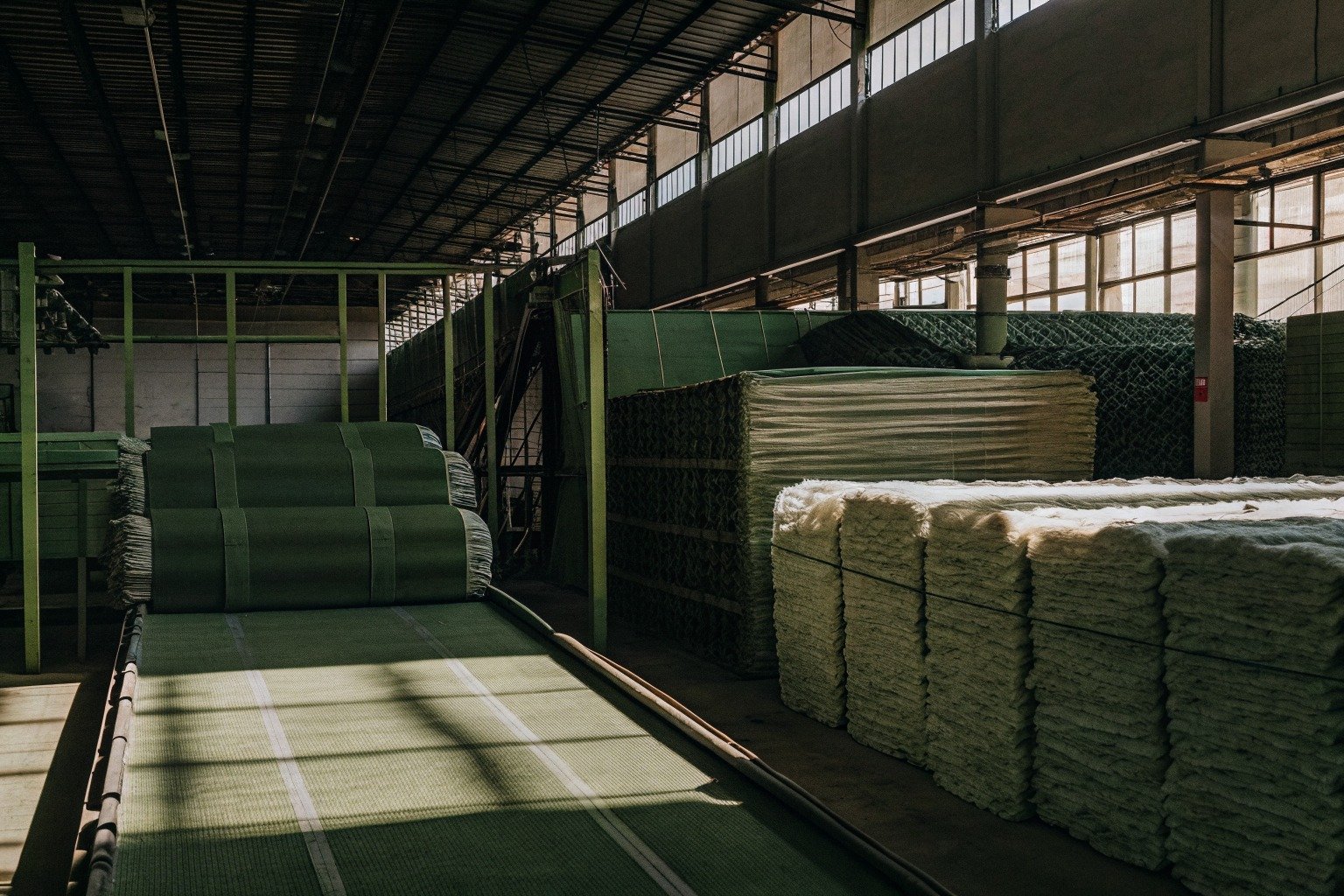 FumaoFabric polar fleece fabric production view 4