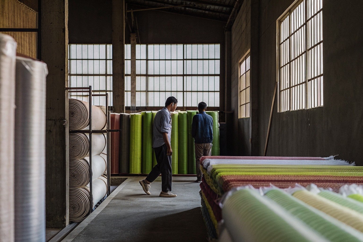 FumaoFabric microfiber fabric production view 3