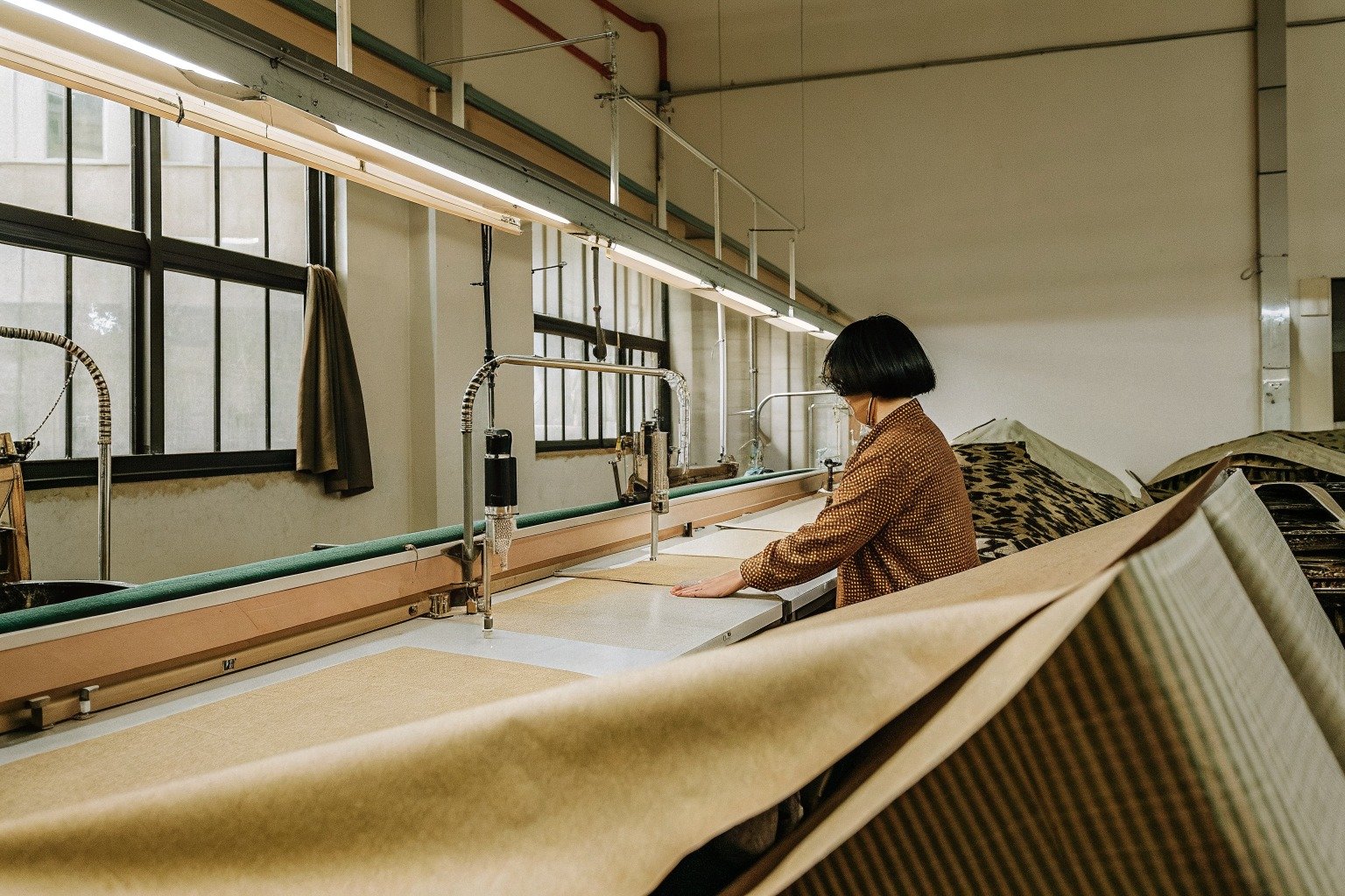 FumaoFabric bamboo blend fabric production view 2
