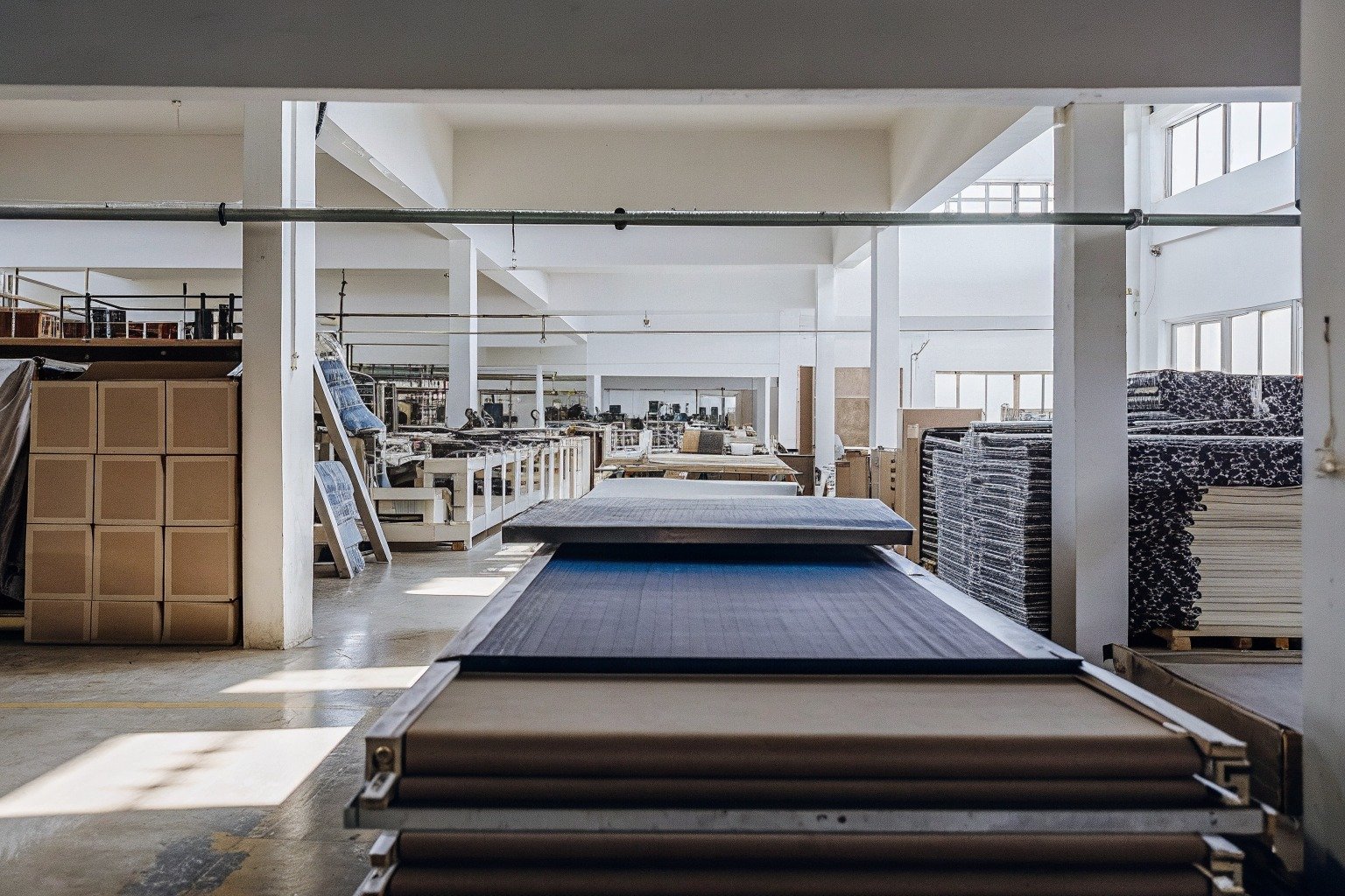 FumaoFabric bamboo blend fabric production view 4