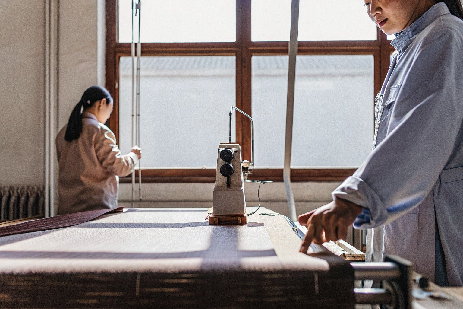 FumaoFabric bamboo blend fabric production view 2