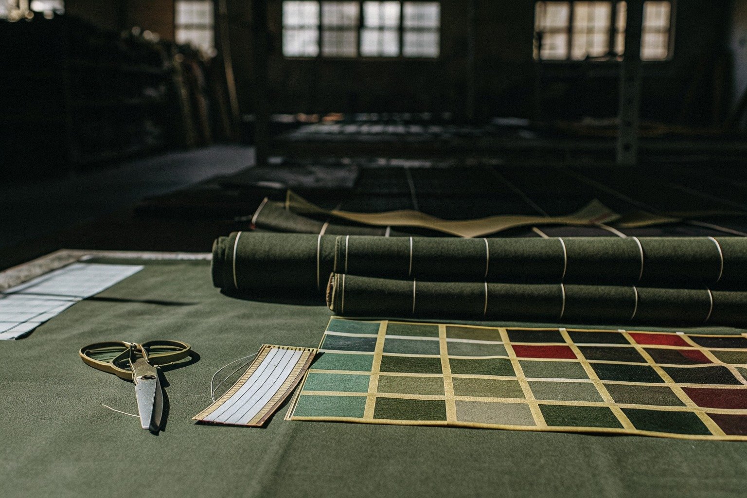 FumaoFabric recycled polyester fabric production view 1