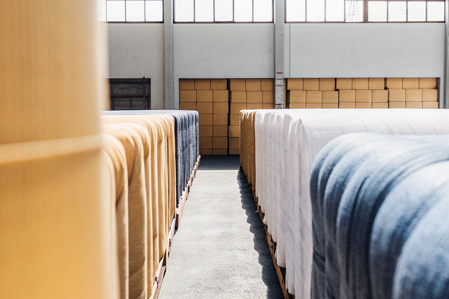 FumaoFabric recycled polyester fabric production view 3