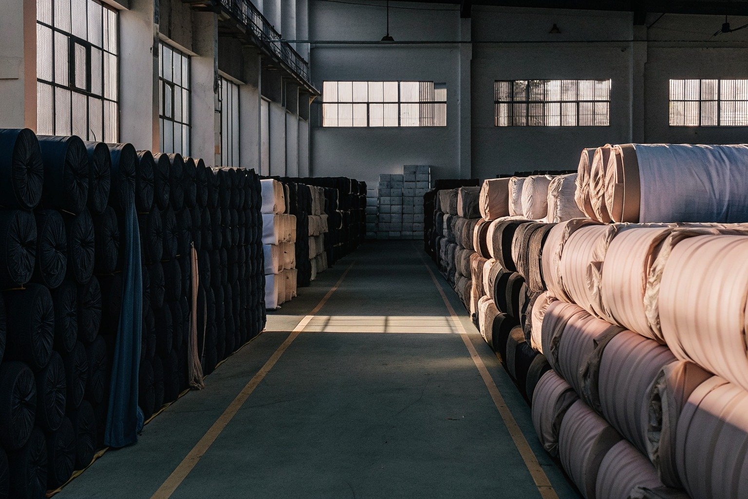 FumaoFabric recycled polyester fabric production view 3