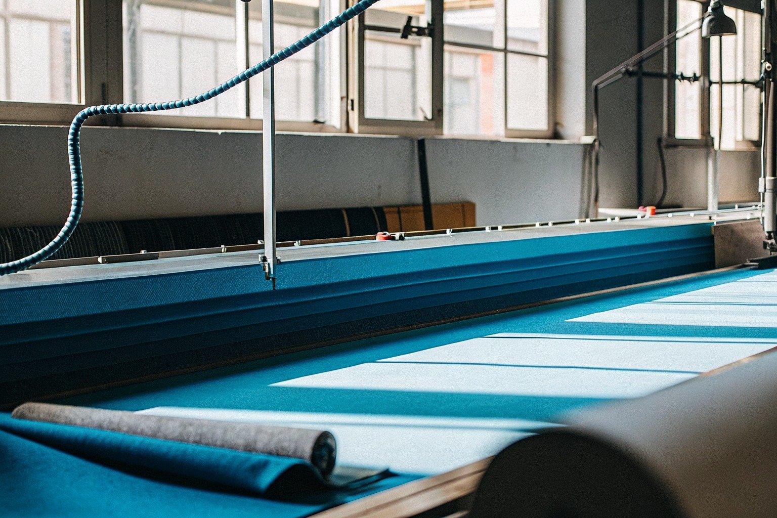 FumaoFabric recycled polyester fabric production view 2