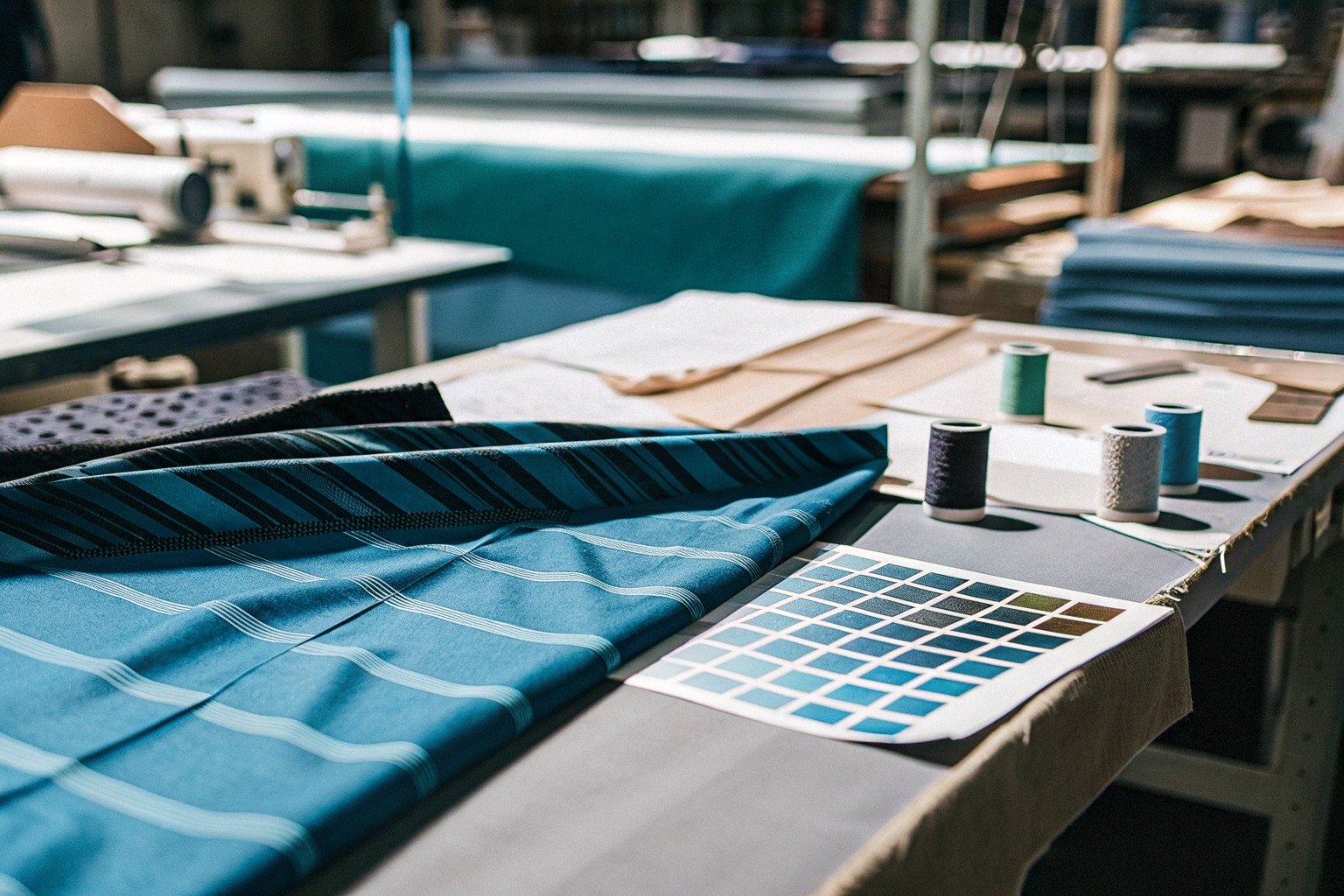 FumaoFabric organic cotton fabric production view 1