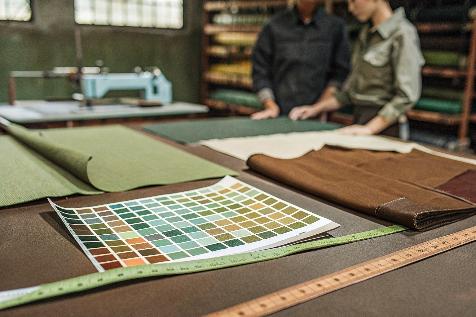 FumaoFabric organic cotton fabric production view 1