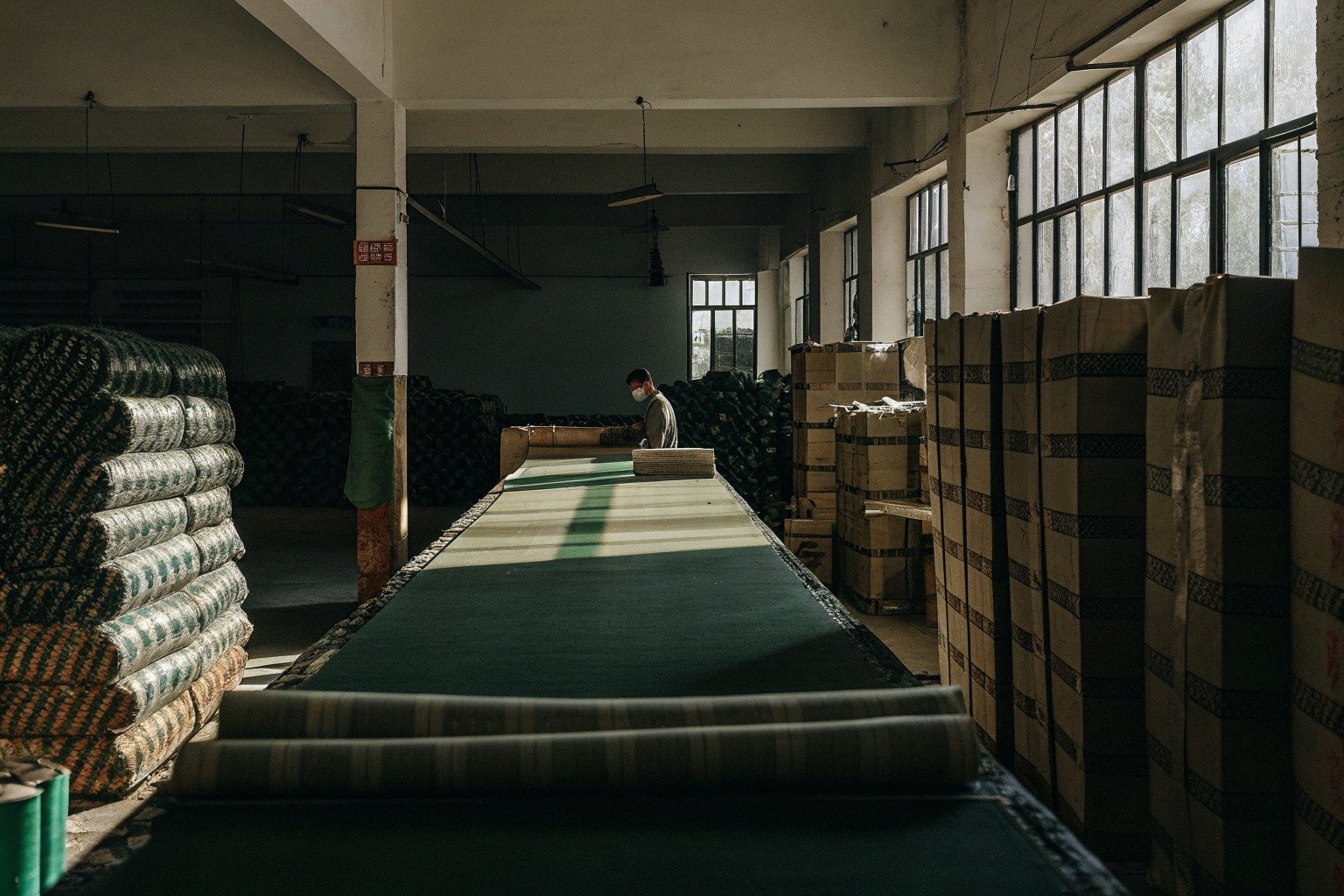 FumaoFabric organic cotton fabric production view 4