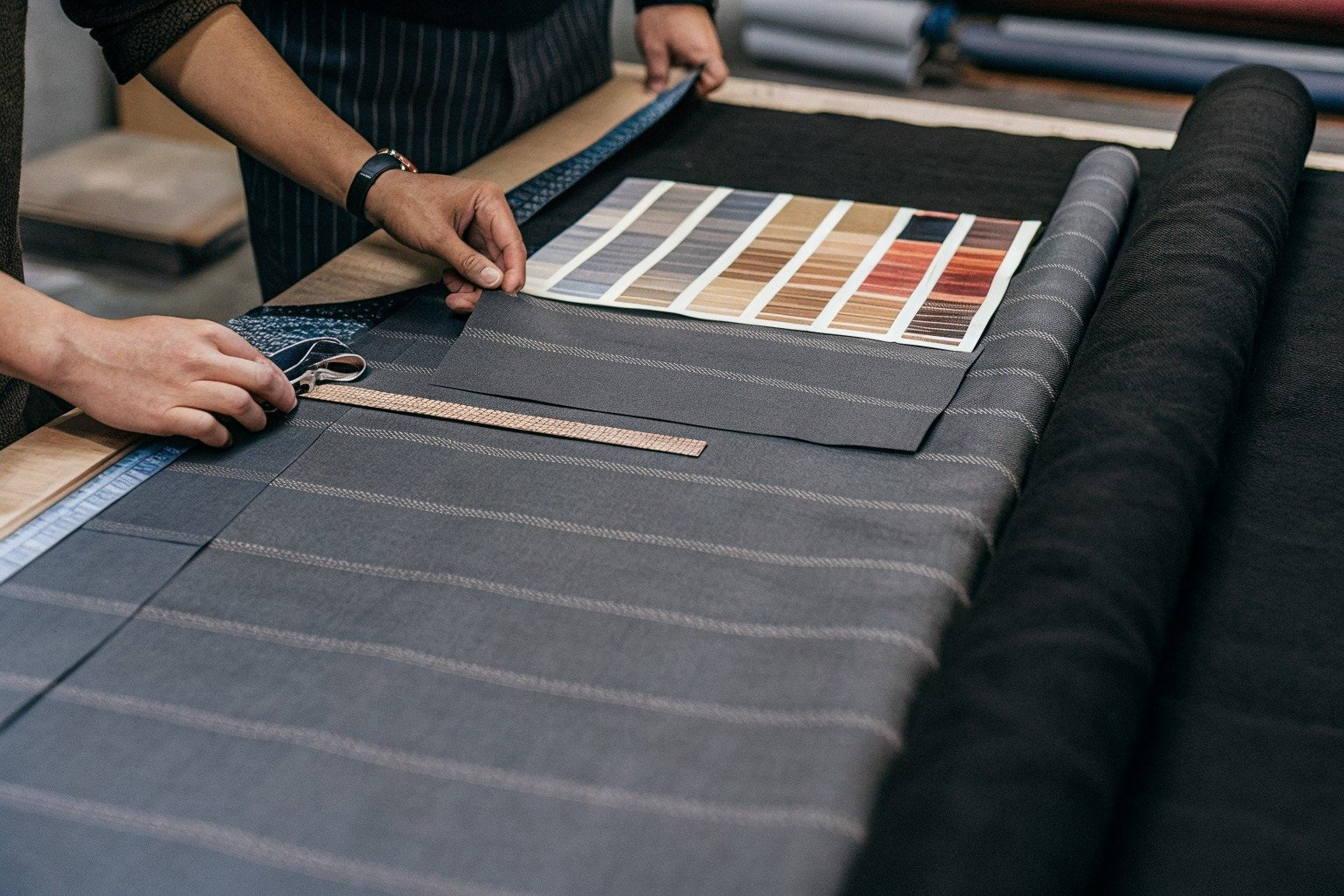 FumaoFabric Tencel lyocell fabric production view 1