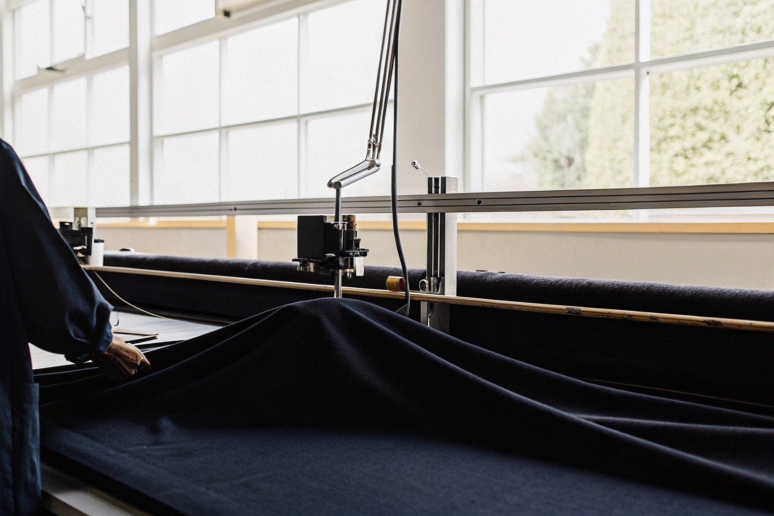 FumaoFabric Tencel lyocell fabric production view 2