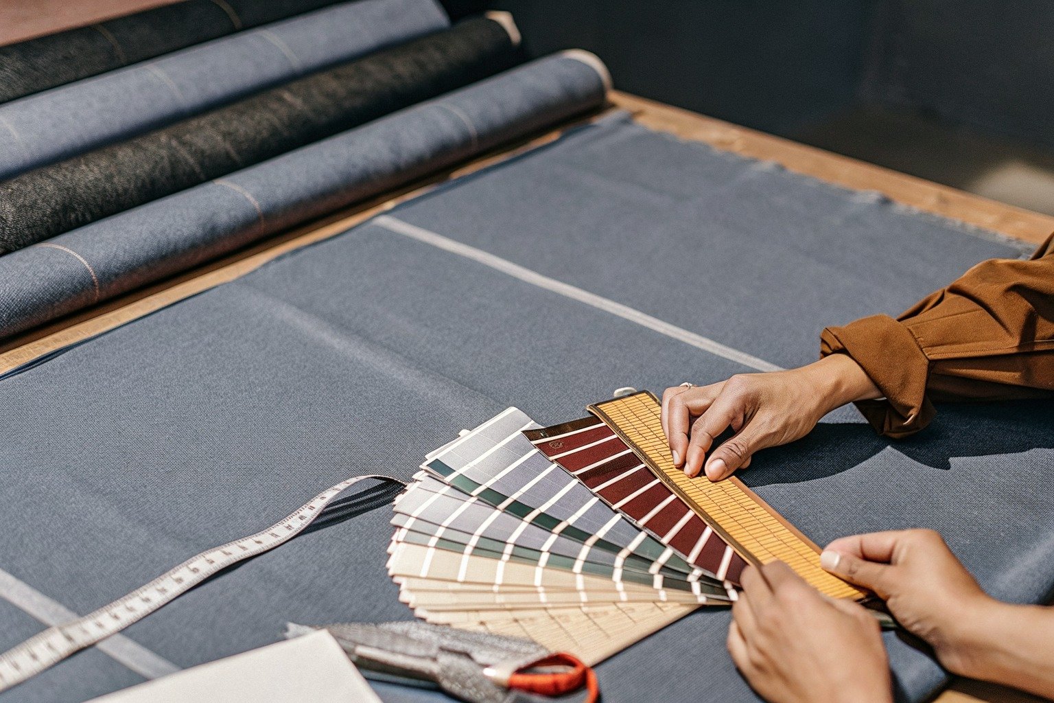 FumaoFabric Tencel lyocell fabric production view 1
