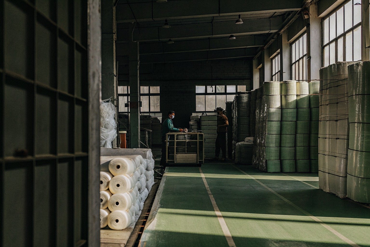 FumaoFabric quick-dry fabric production view 4