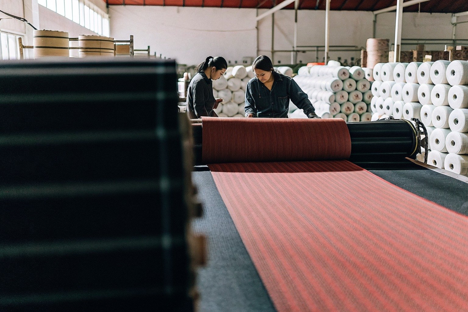 FumaoFabric quick-dry fabric production view 4