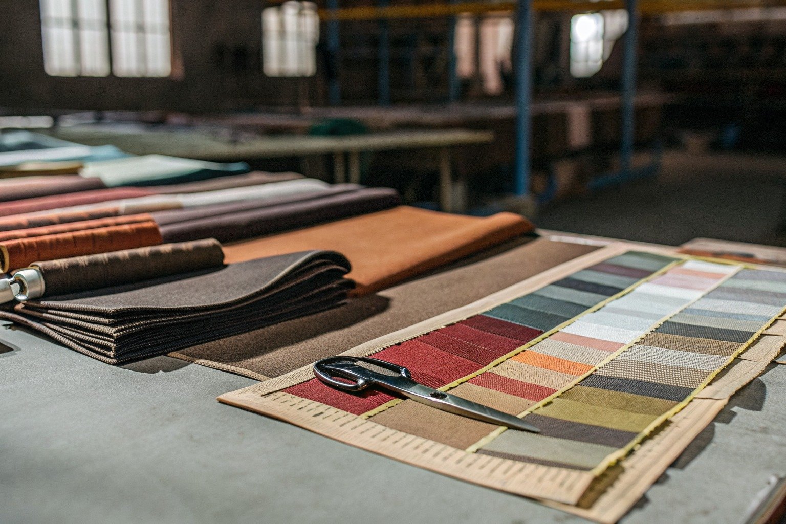 FumaoFabric antibacterial fabric production view 1