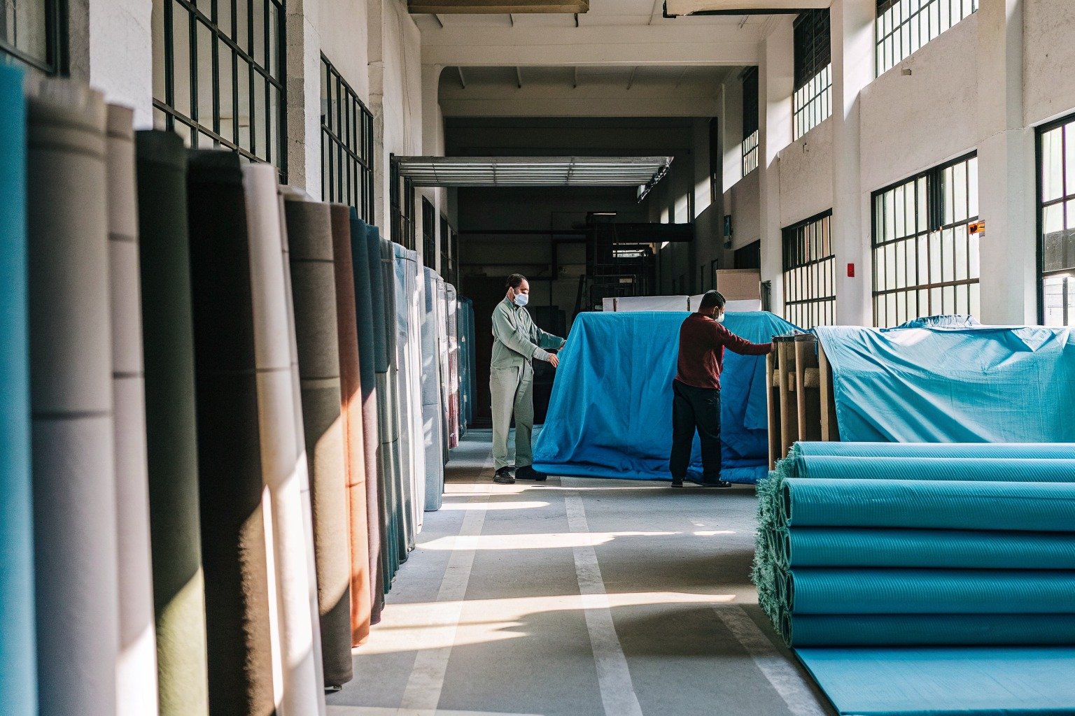 FumaoFabric antibacterial fabric production view 4