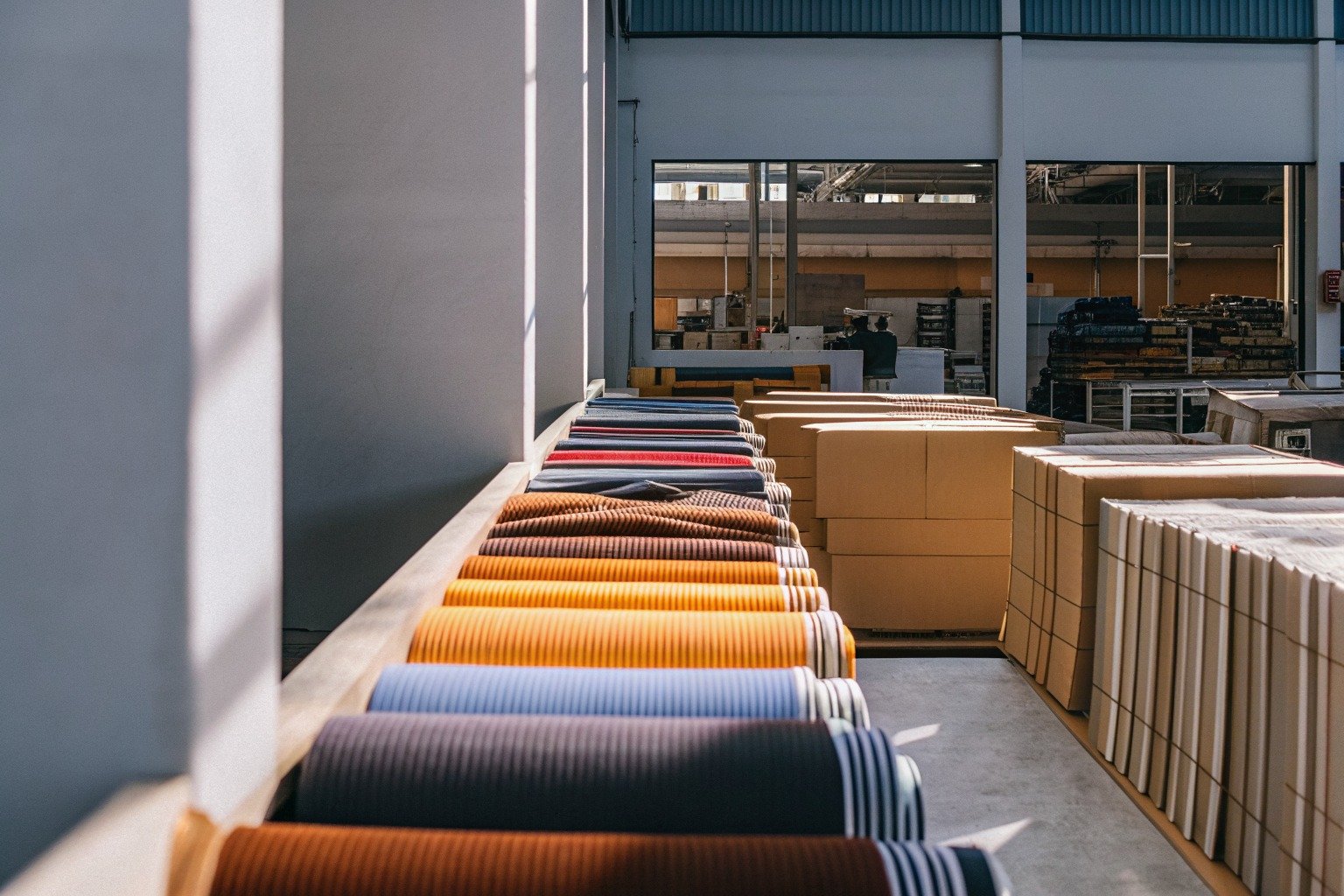 FumaoFabric UV-protection fabric production view 4