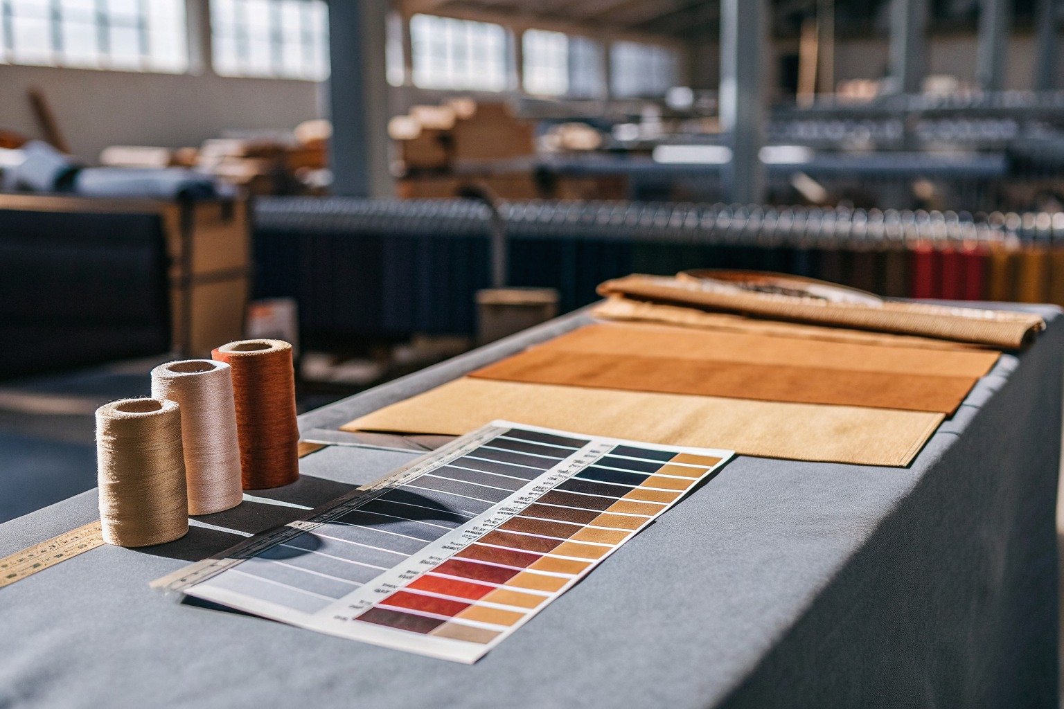 FumaoFabric UV-protection fabric production view 1