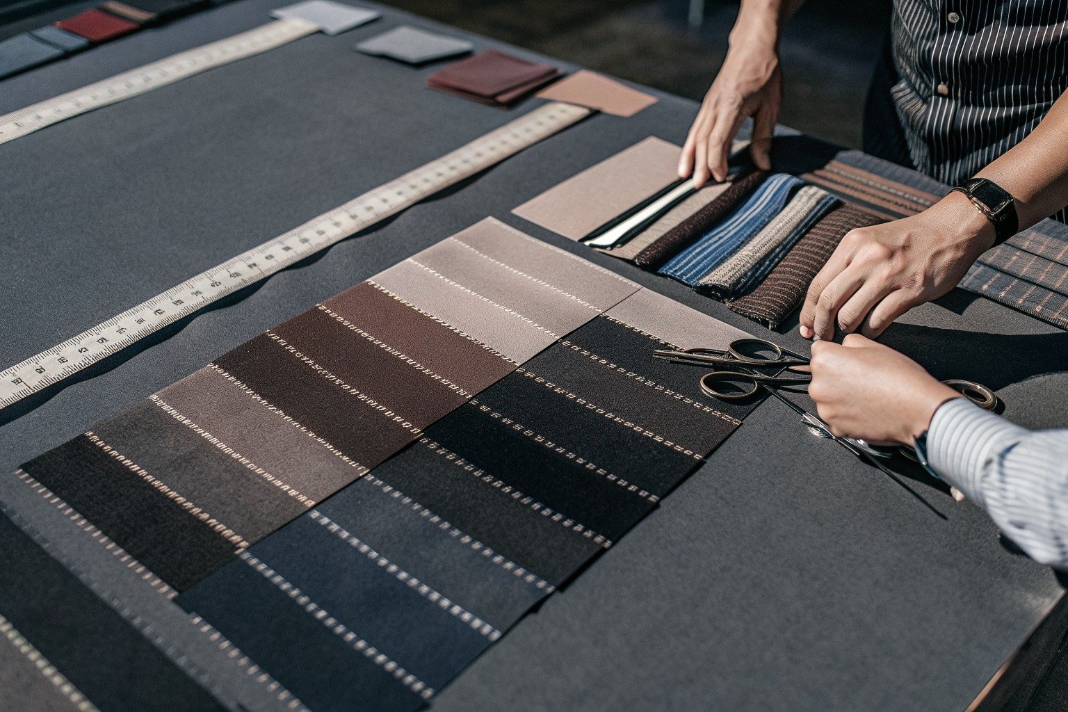 FumaoFabric flame-retardant fabric production view 1