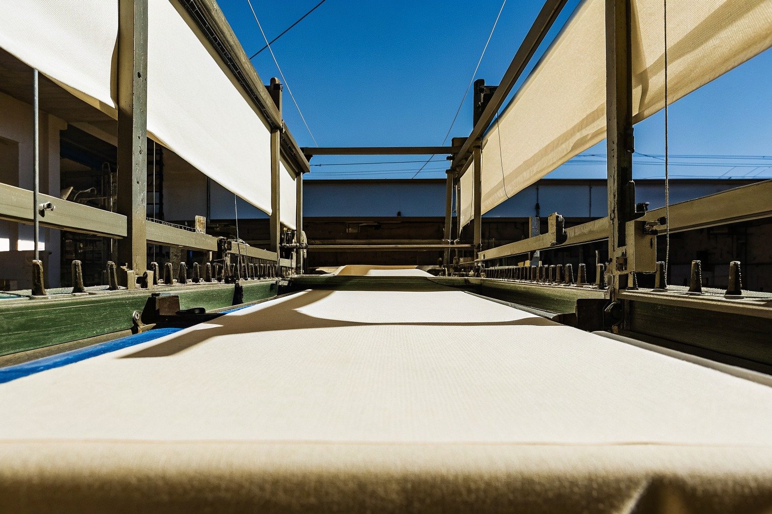 FumaoFabric flame-retardant fabric production view 2