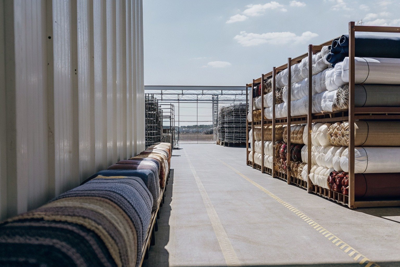 FumaoFabric flame-retardant fabric production view 3