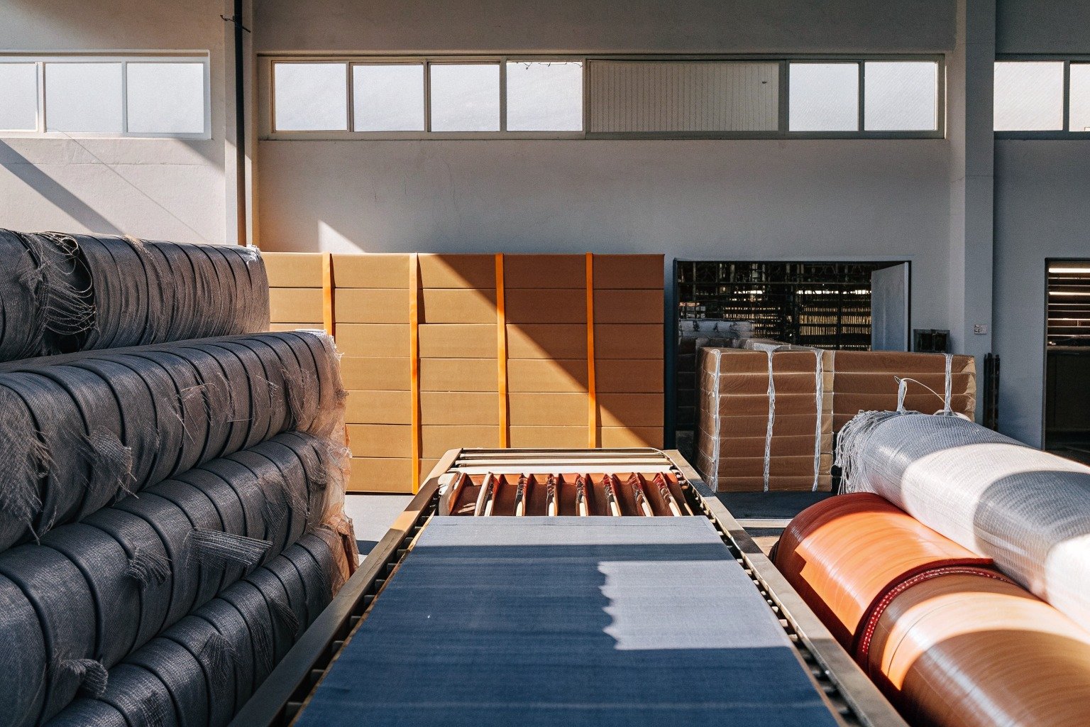 FumaoFabric flame-retardant fabric production view 4