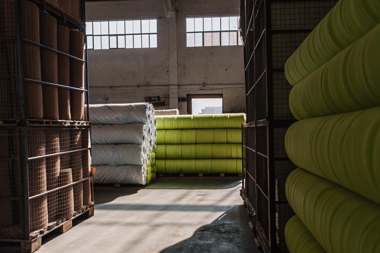 FumaoFabric flame-retardant fabric production view 3