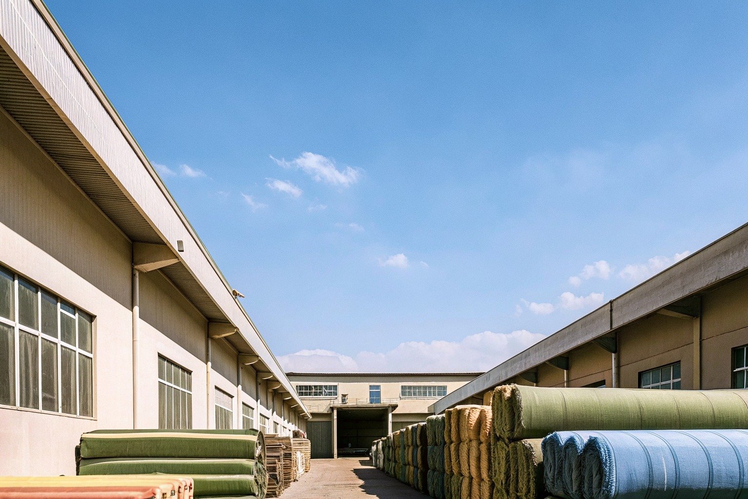 FumaoFabric flame-retardant fabric production view 3