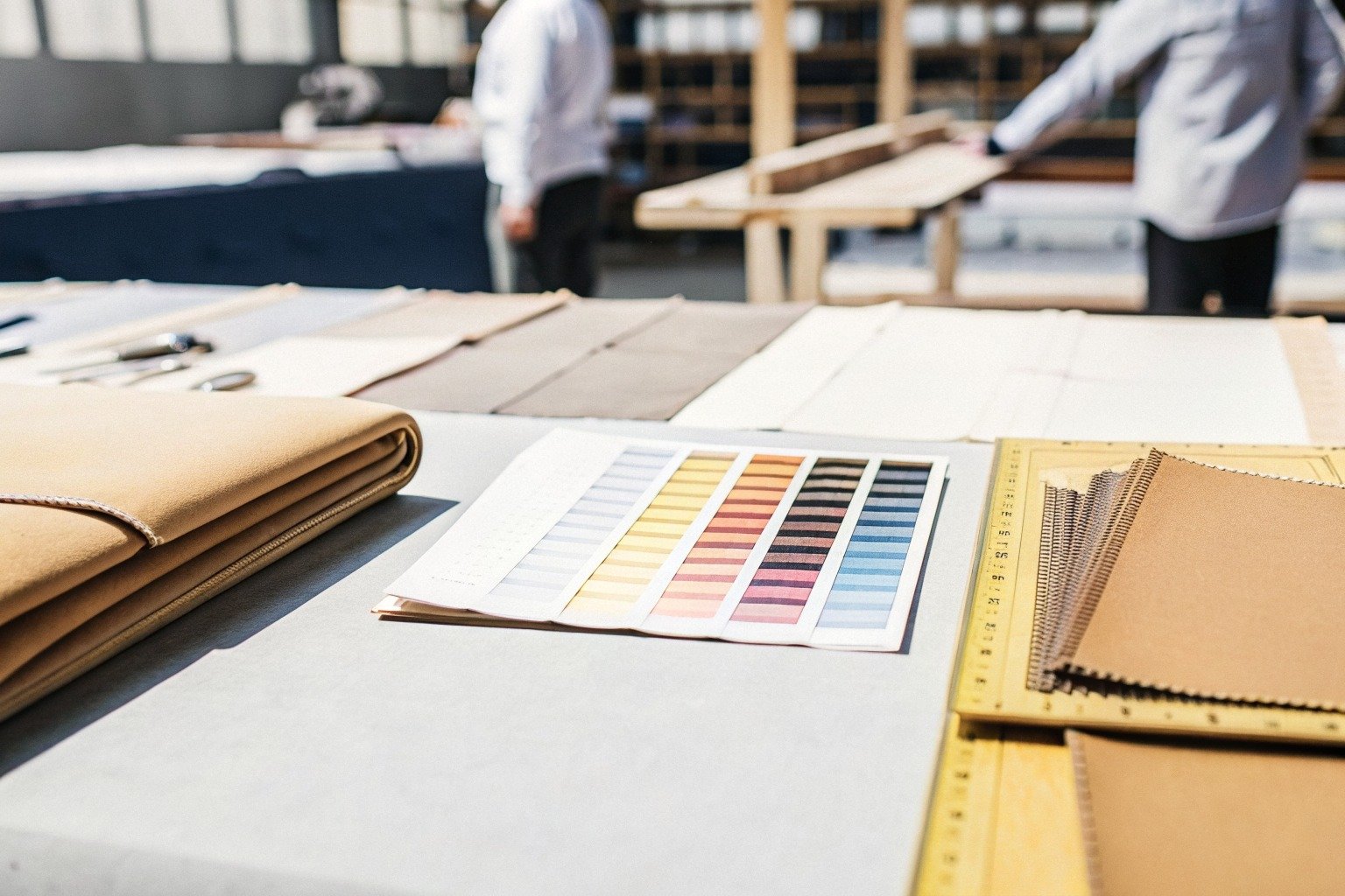 FumaoFabric coated fabric production view 1