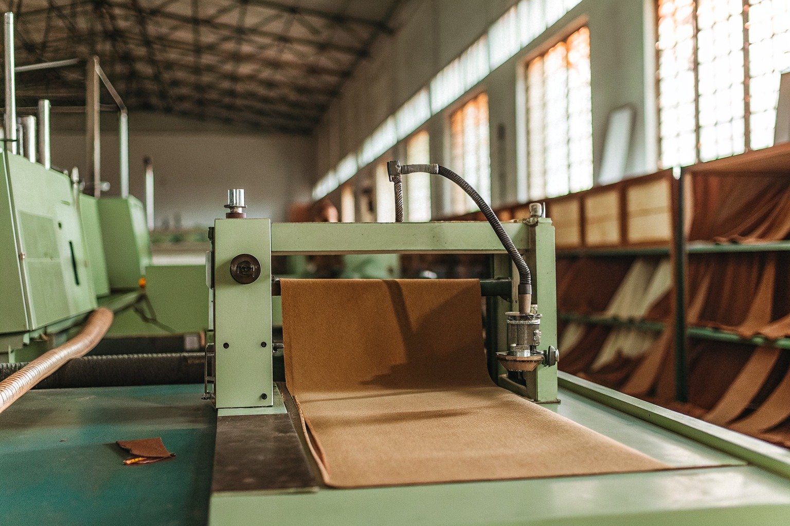FumaoFabric coated fabric production view 2