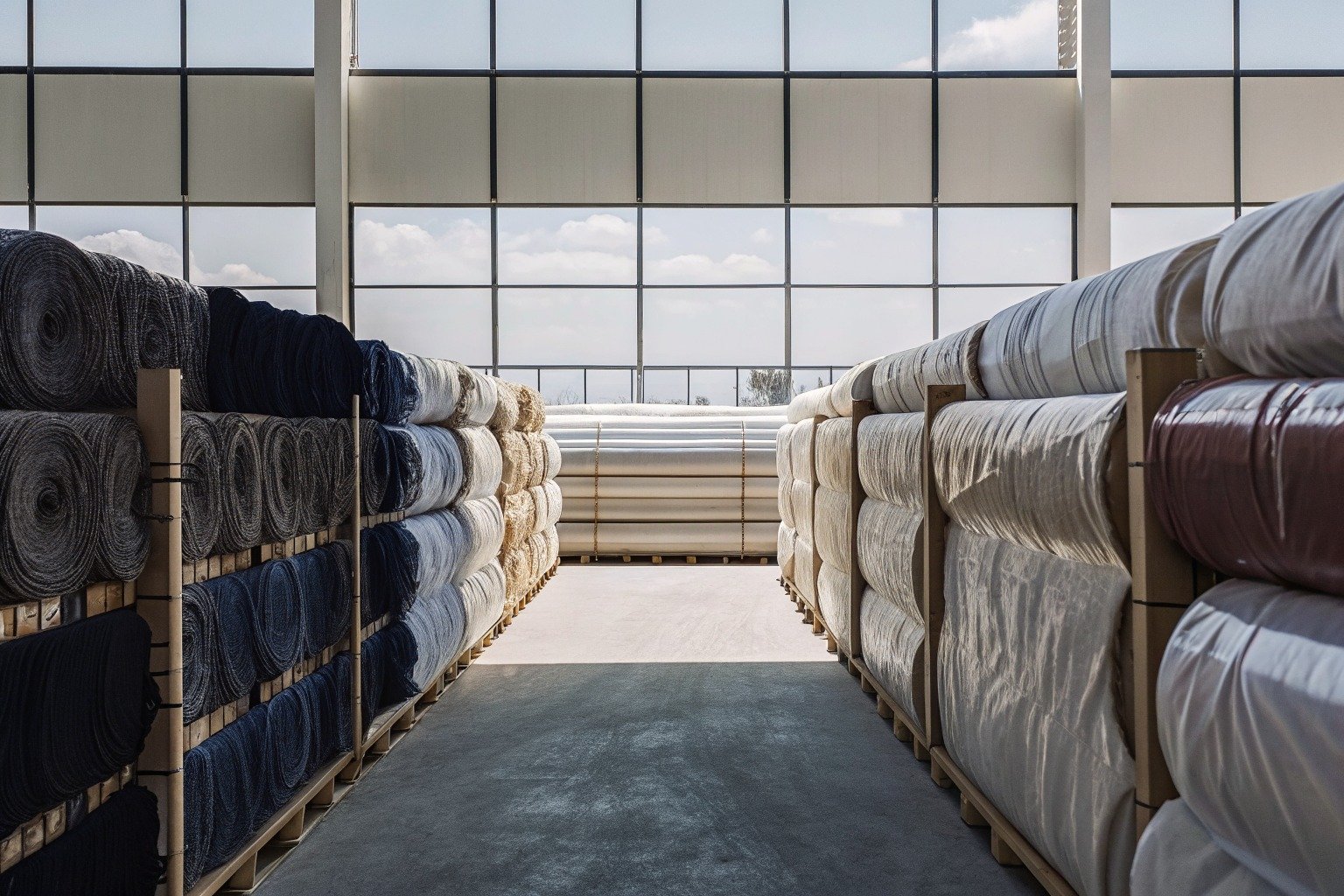 FumaoFabric coated fabric production view 3