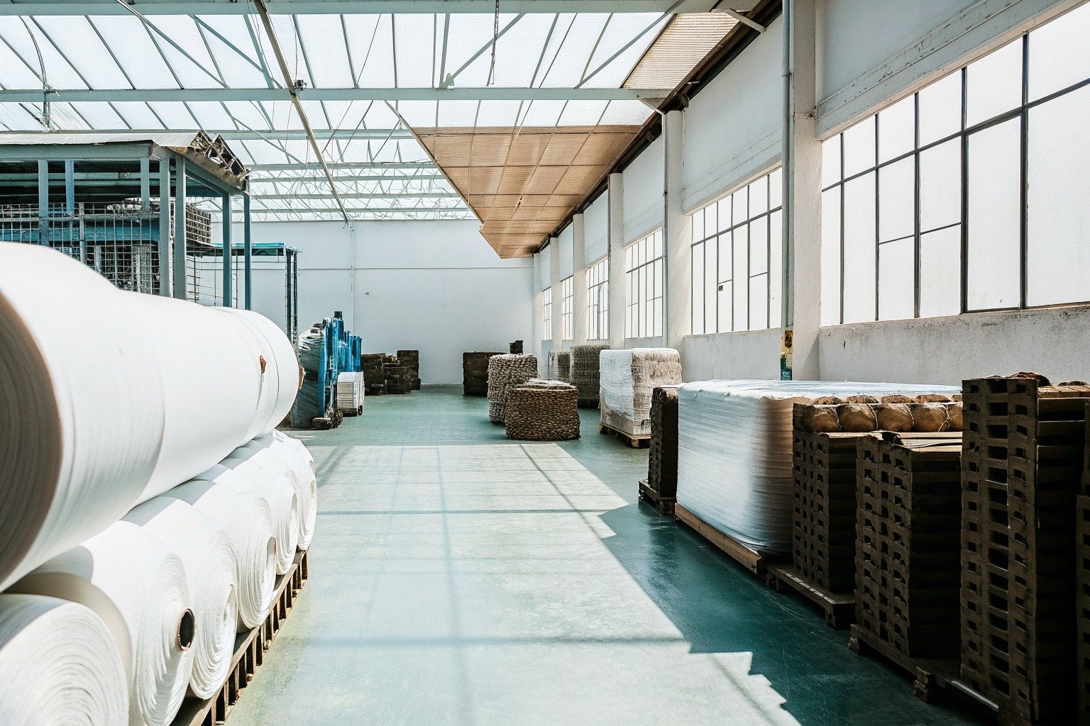 FumaoFabric coated fabric production view 4