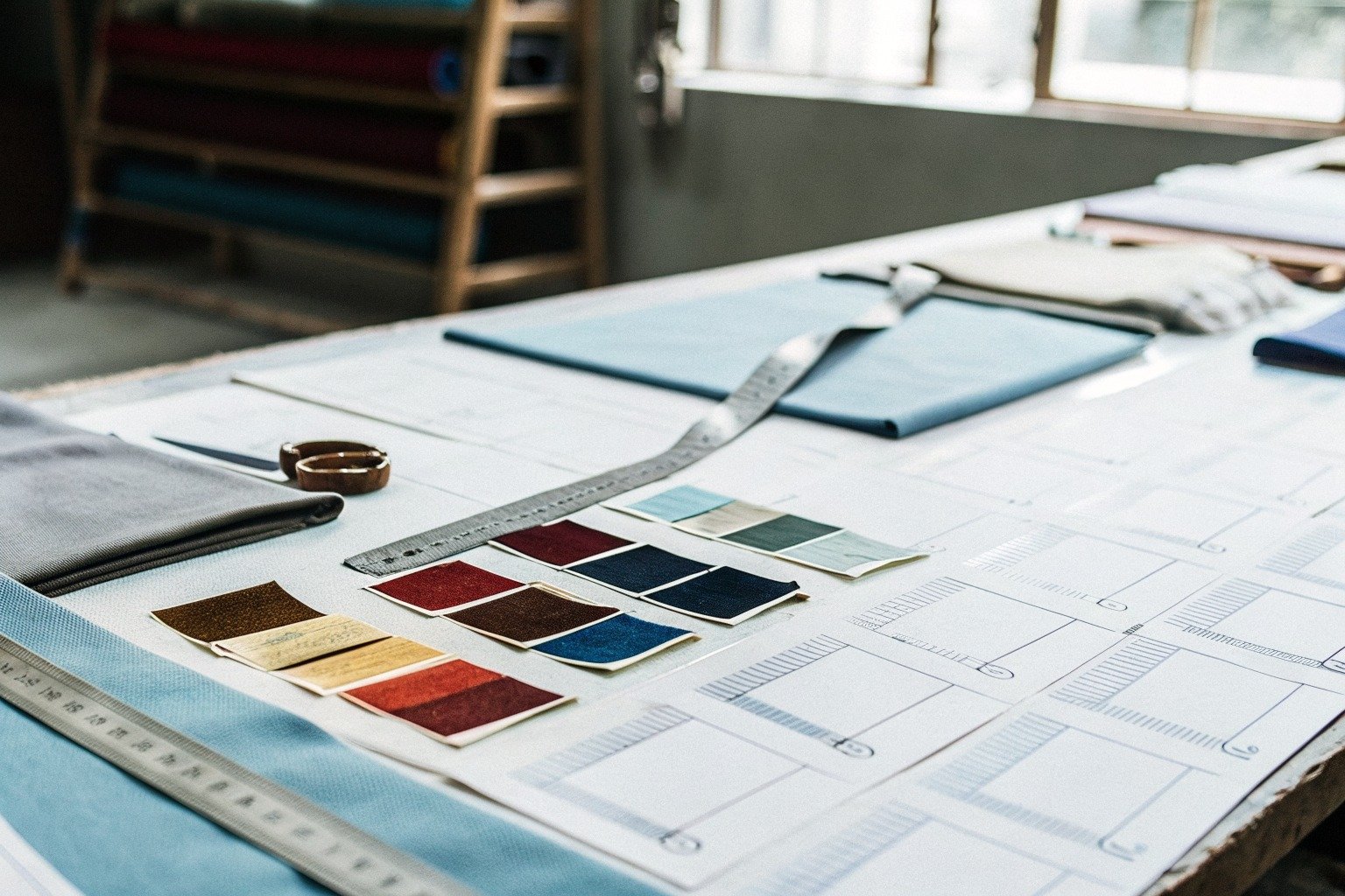 FumaoFabric coated fabric production view 1