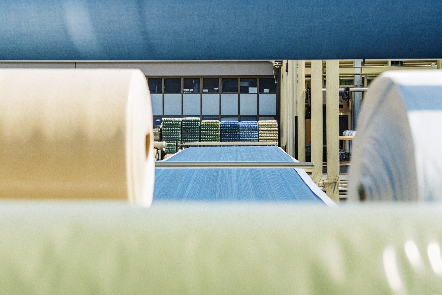 FumaoFabric coated fabric production view 4