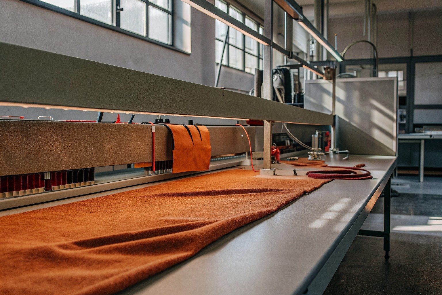 FumaoFabric laminated fabric production view 2