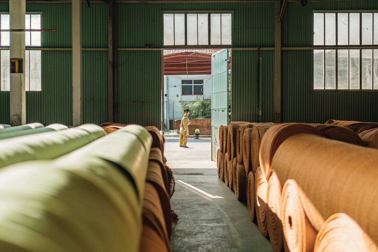 FumaoFabric laminated fabric production view 3