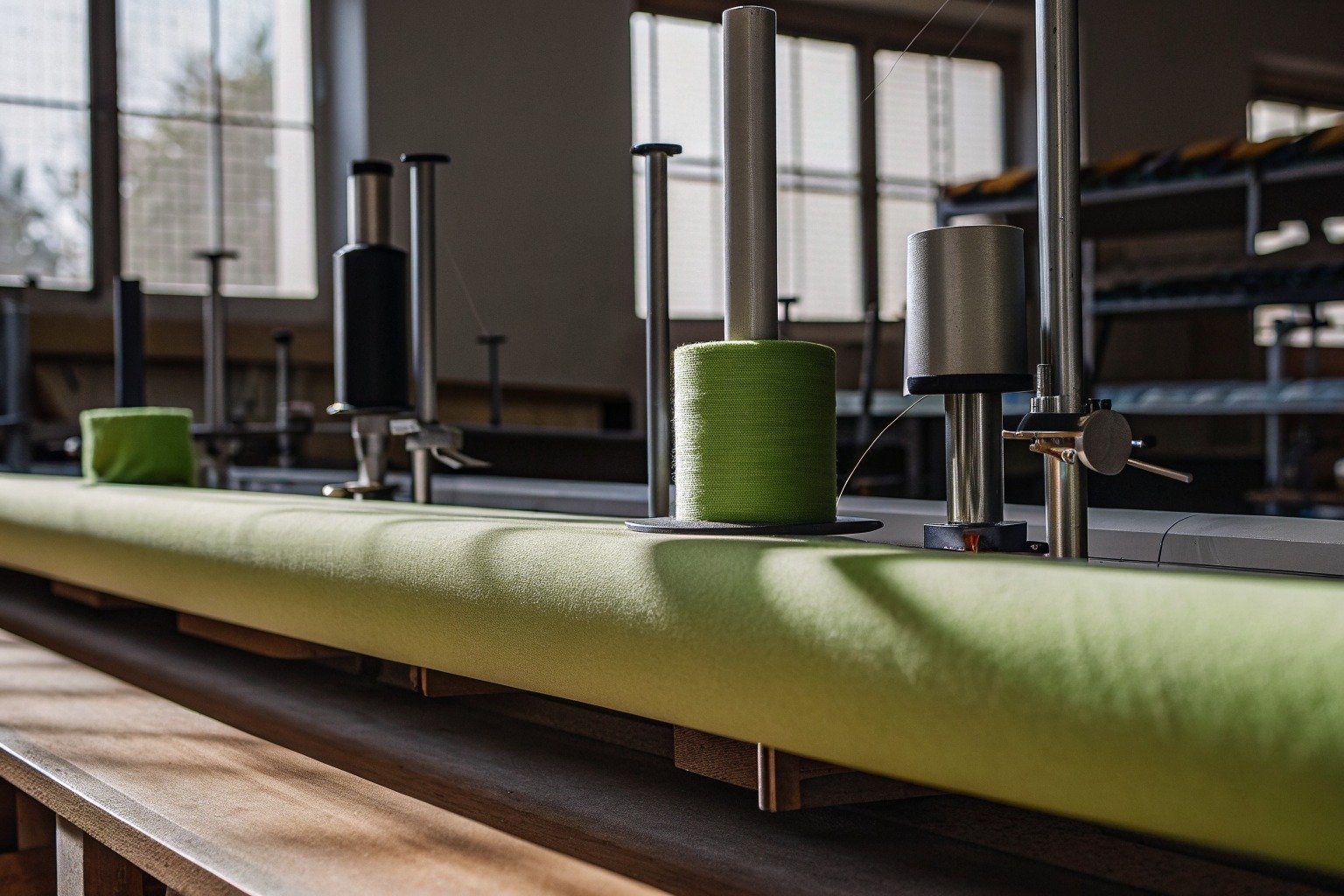 FumaoFabric laminated fabric production view 2