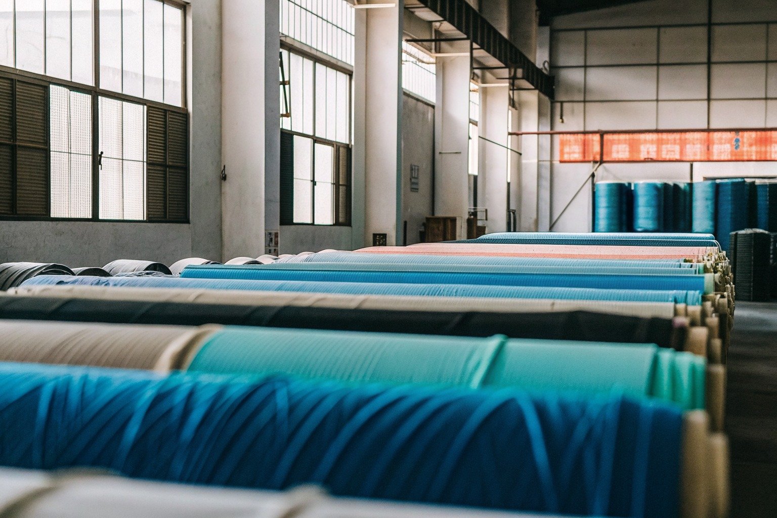 FumaoFabric stretch fabric production view 3