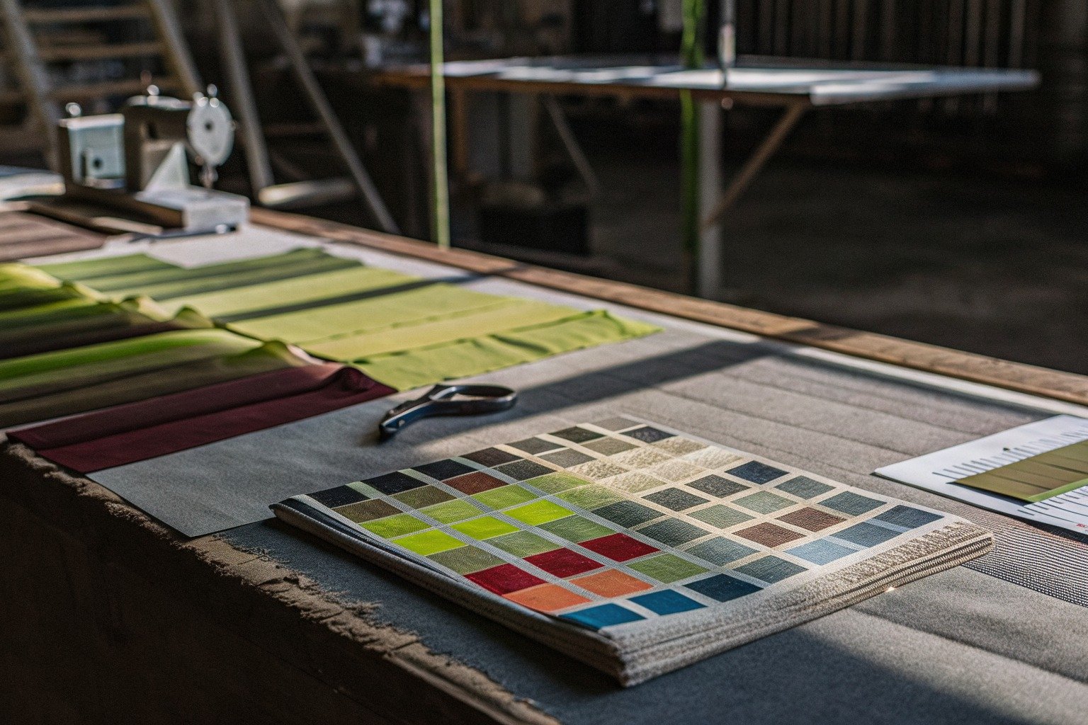 FumaoFabric stretch fabric production view 1