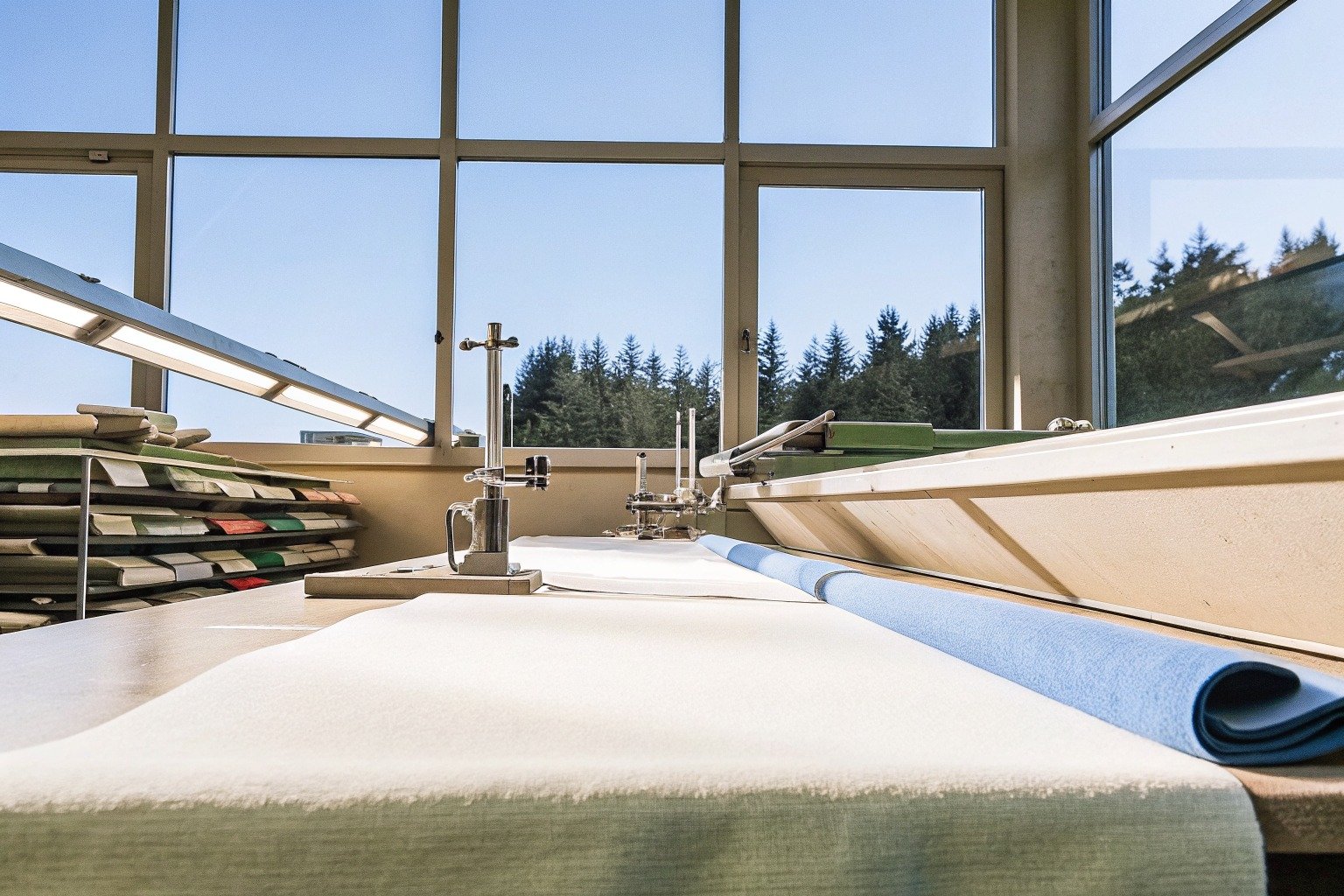 FumaoFabric stretch fabric production view 2