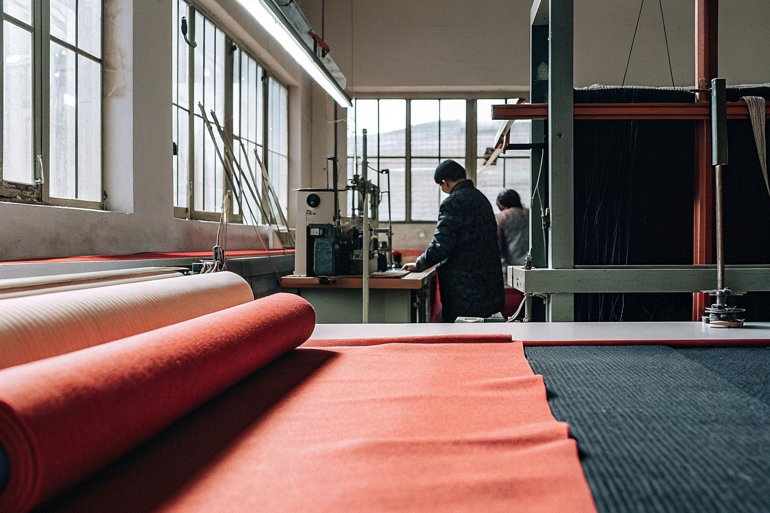 FumaoFabric stretch fabric production view 2