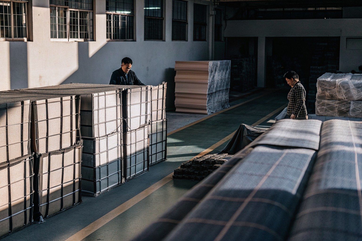 FumaoFabric performance fabric production view 4