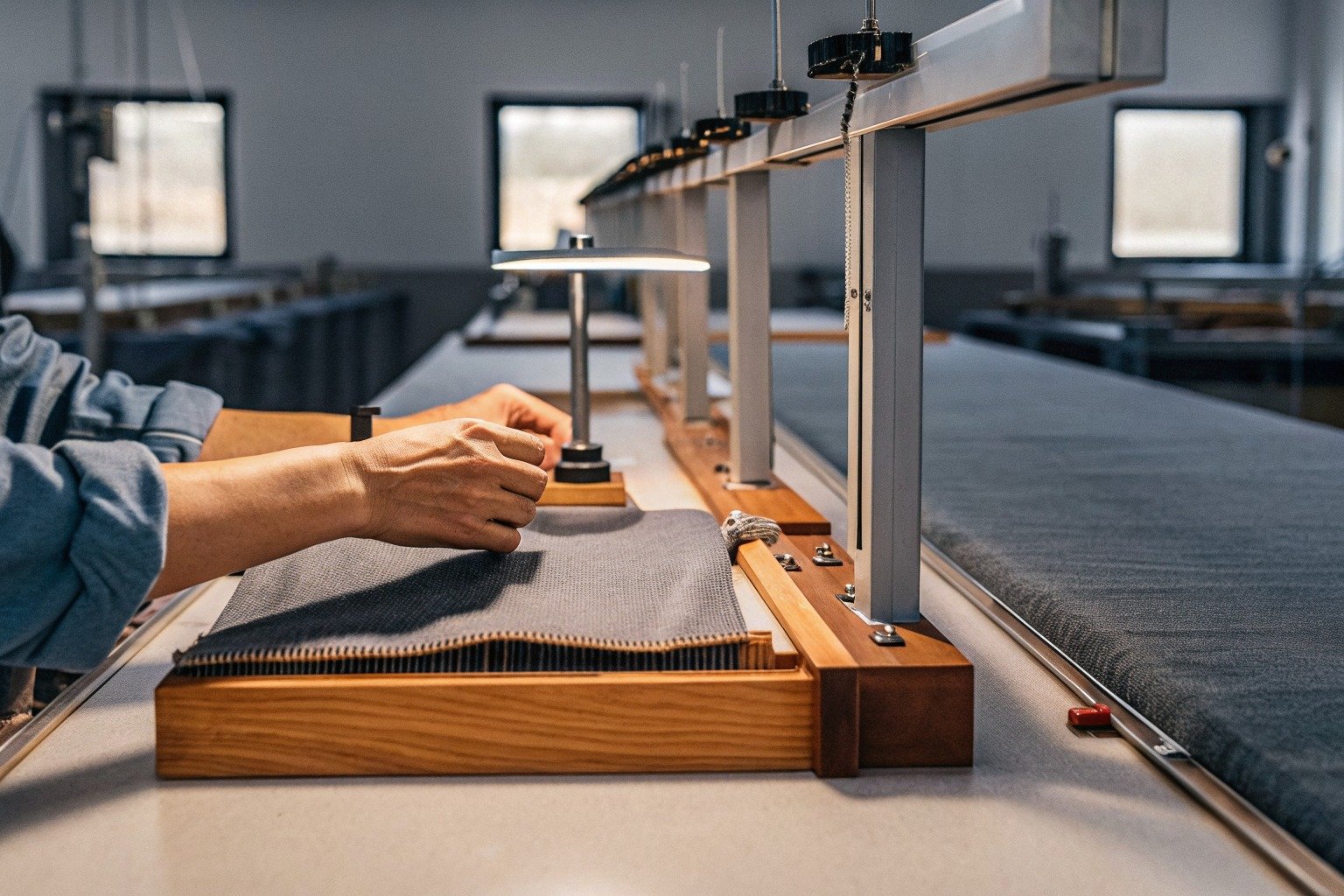 FumaoFabric breathability stretch fabric production view 2