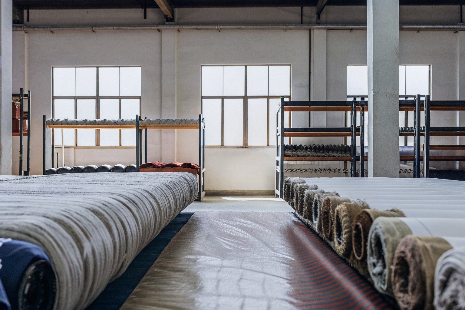 FumaoFabric drape nylon fabric production view 3