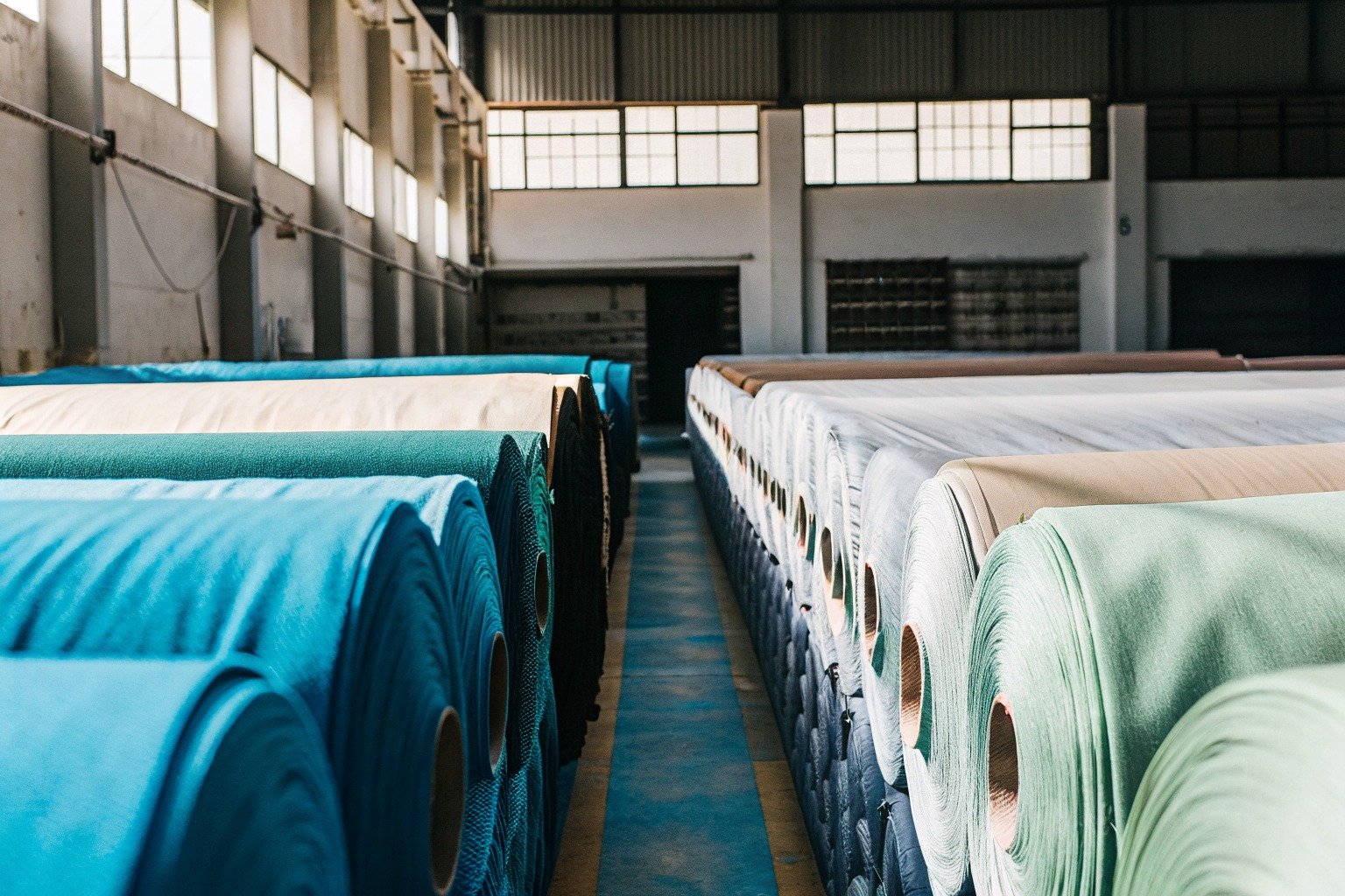 FumaoFabric softness spandex fabric production view 3