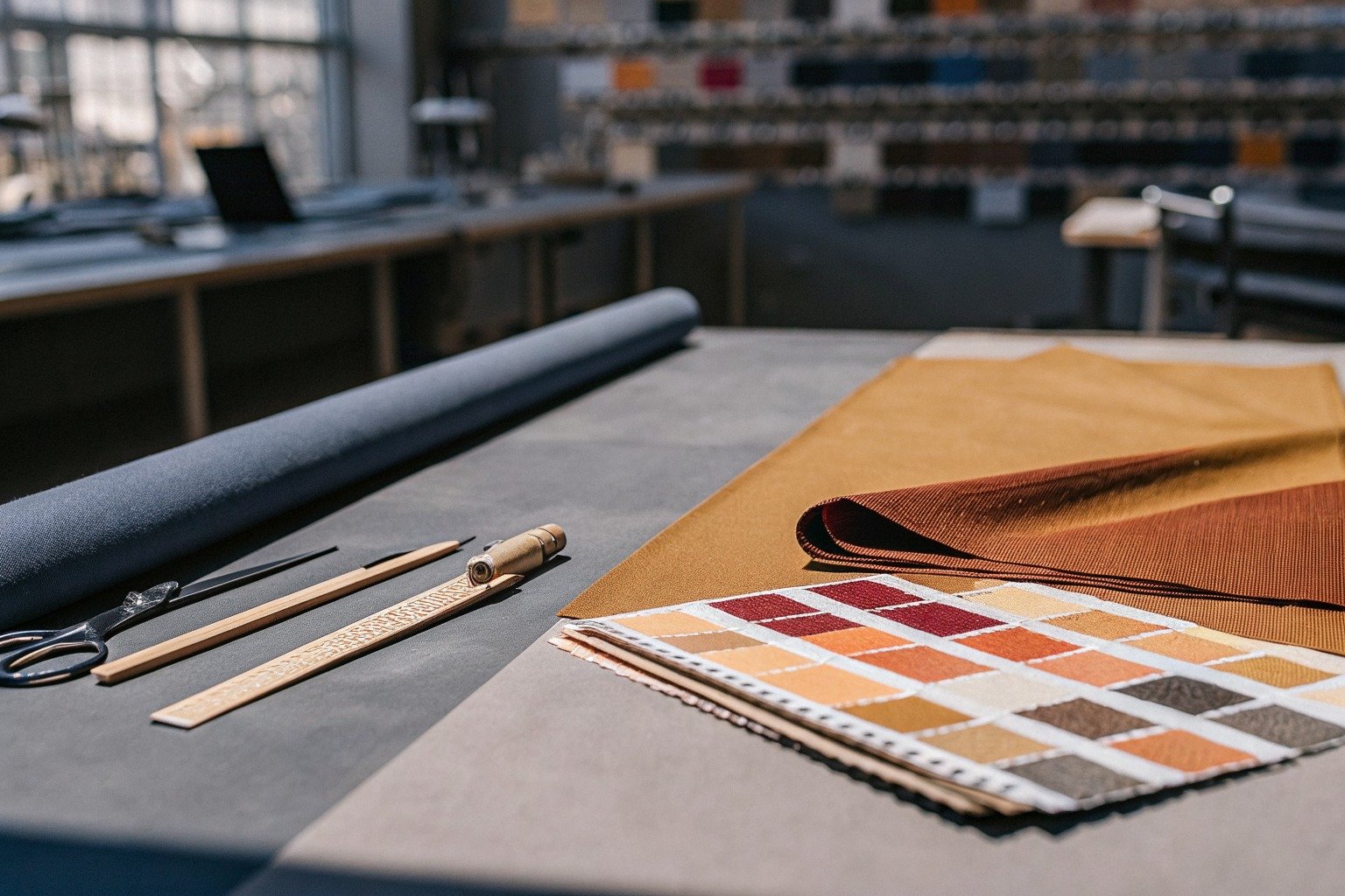 FumaoFabric opacity rayon fabric production view 1