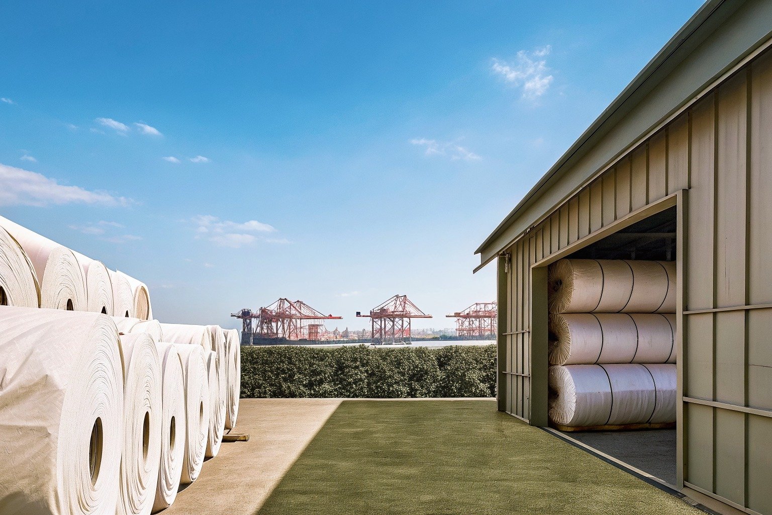 FumaoFabric thermal retention viscose fabric production view 3