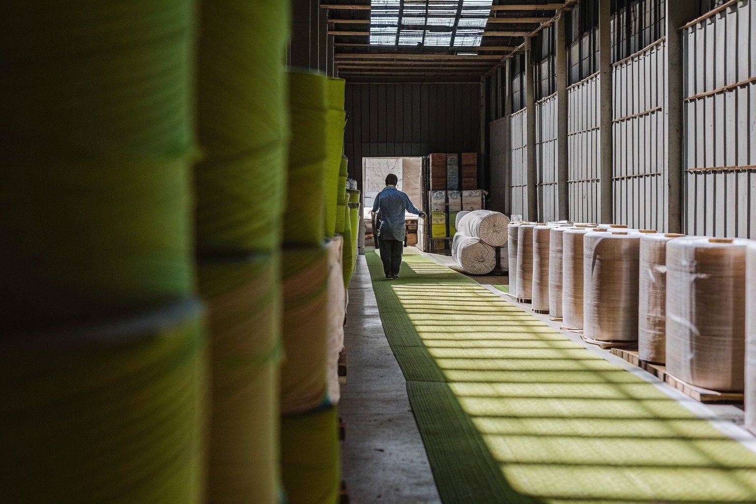 FumaoFabric thermal retention viscose fabric production view 4