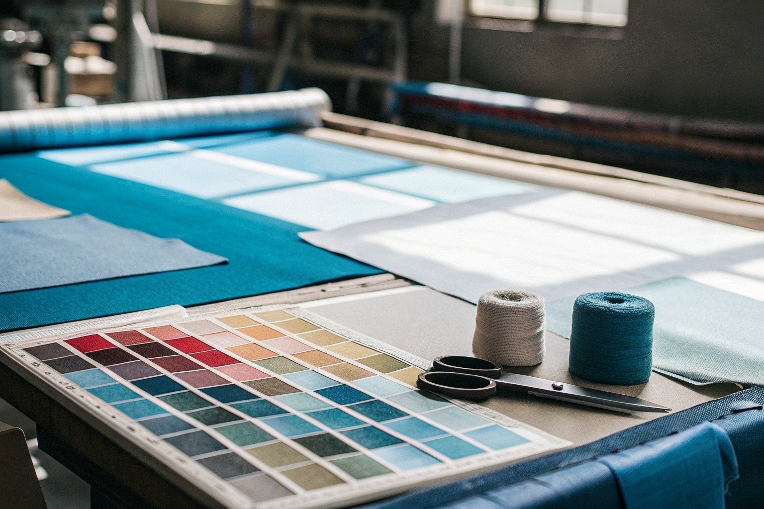 FumaoFabric anti-static performance linen fabric production view 1