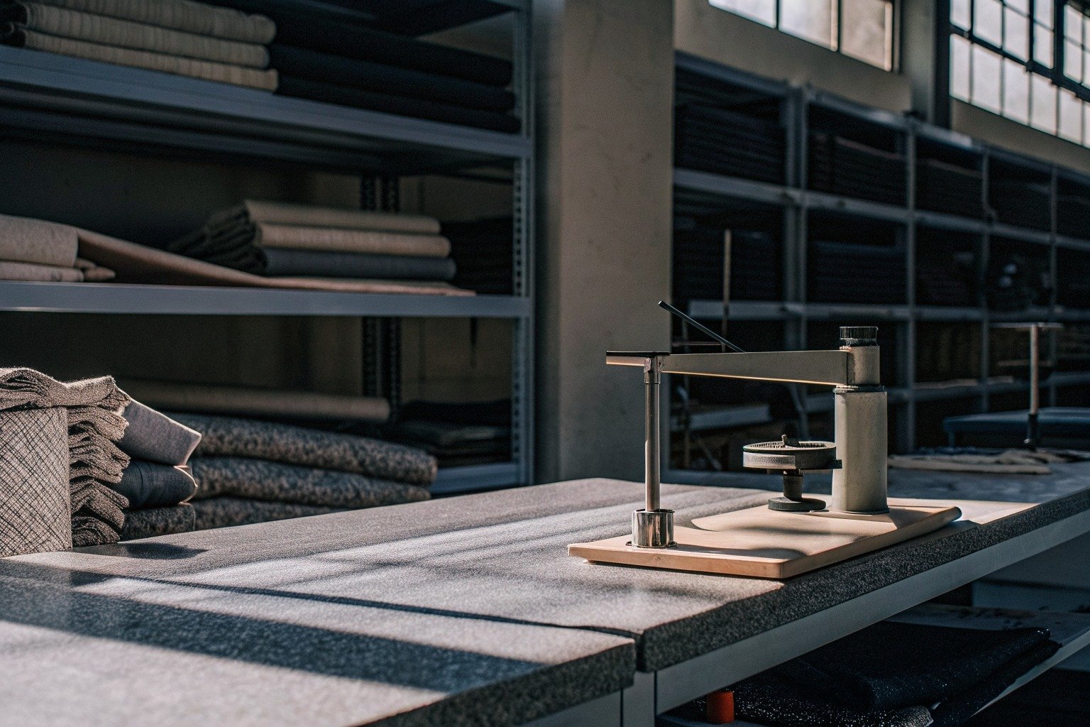 FumaoFabric moisture wicking satin fabric production view 2